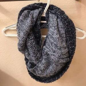 Knitted infinity scarf